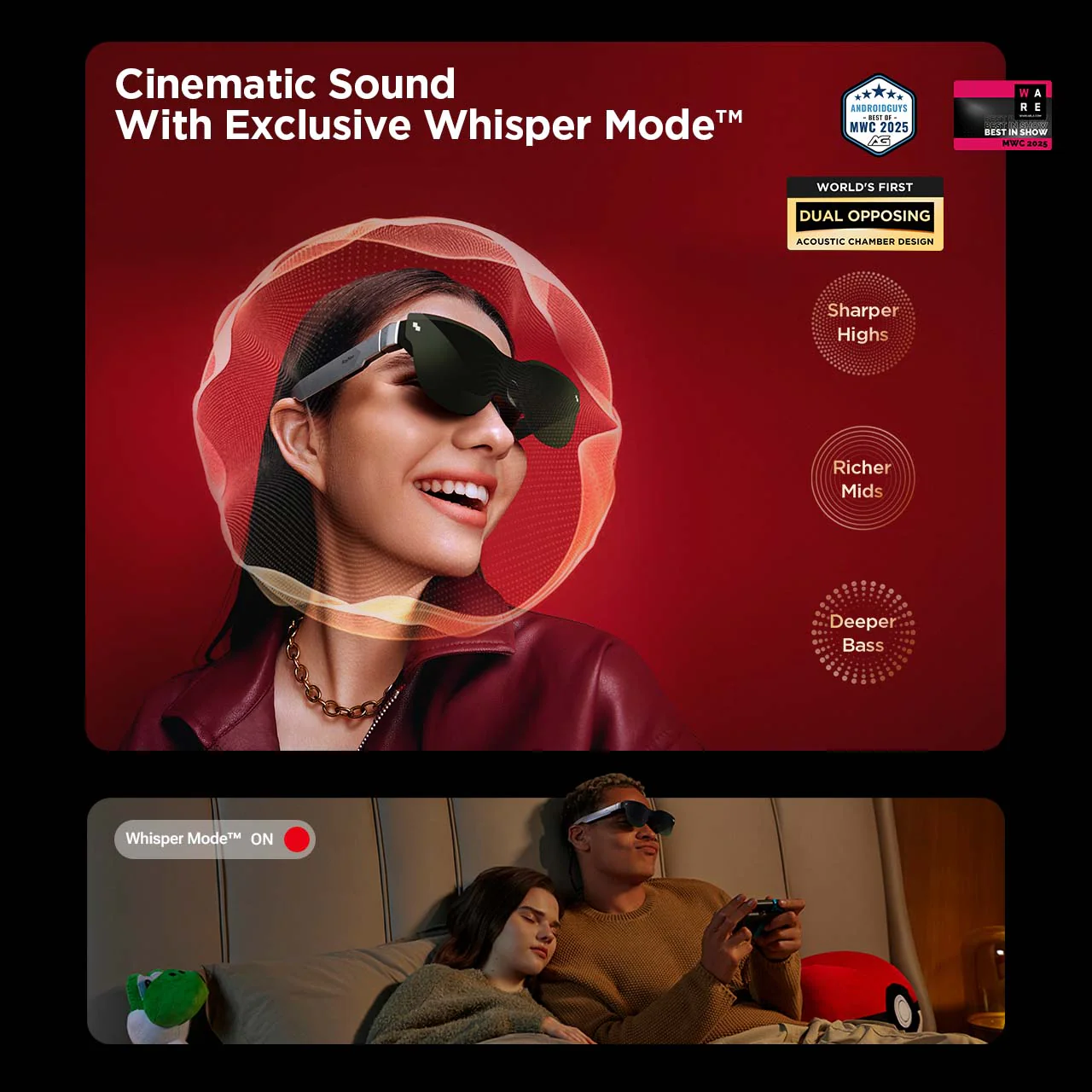 Air 3s AR Glasses : Your Essential 201" Portable Cinema for Movies & Games - Image 10