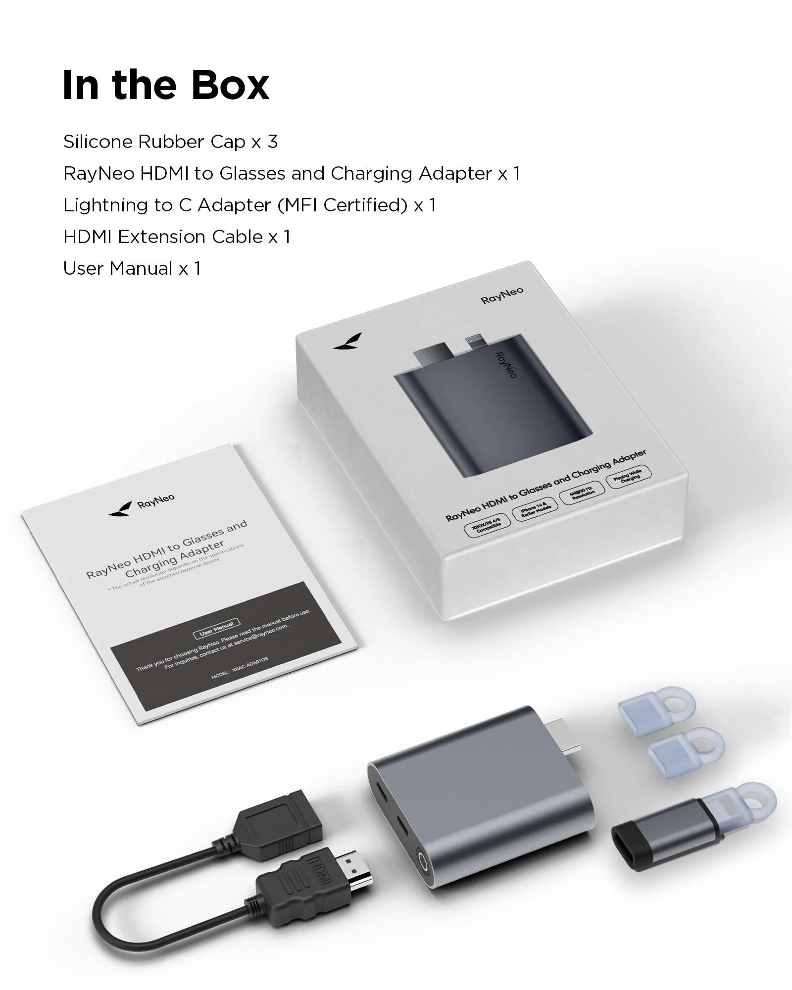 HDMI to Type-C and charging adapter for AR Glasses - Image 7
